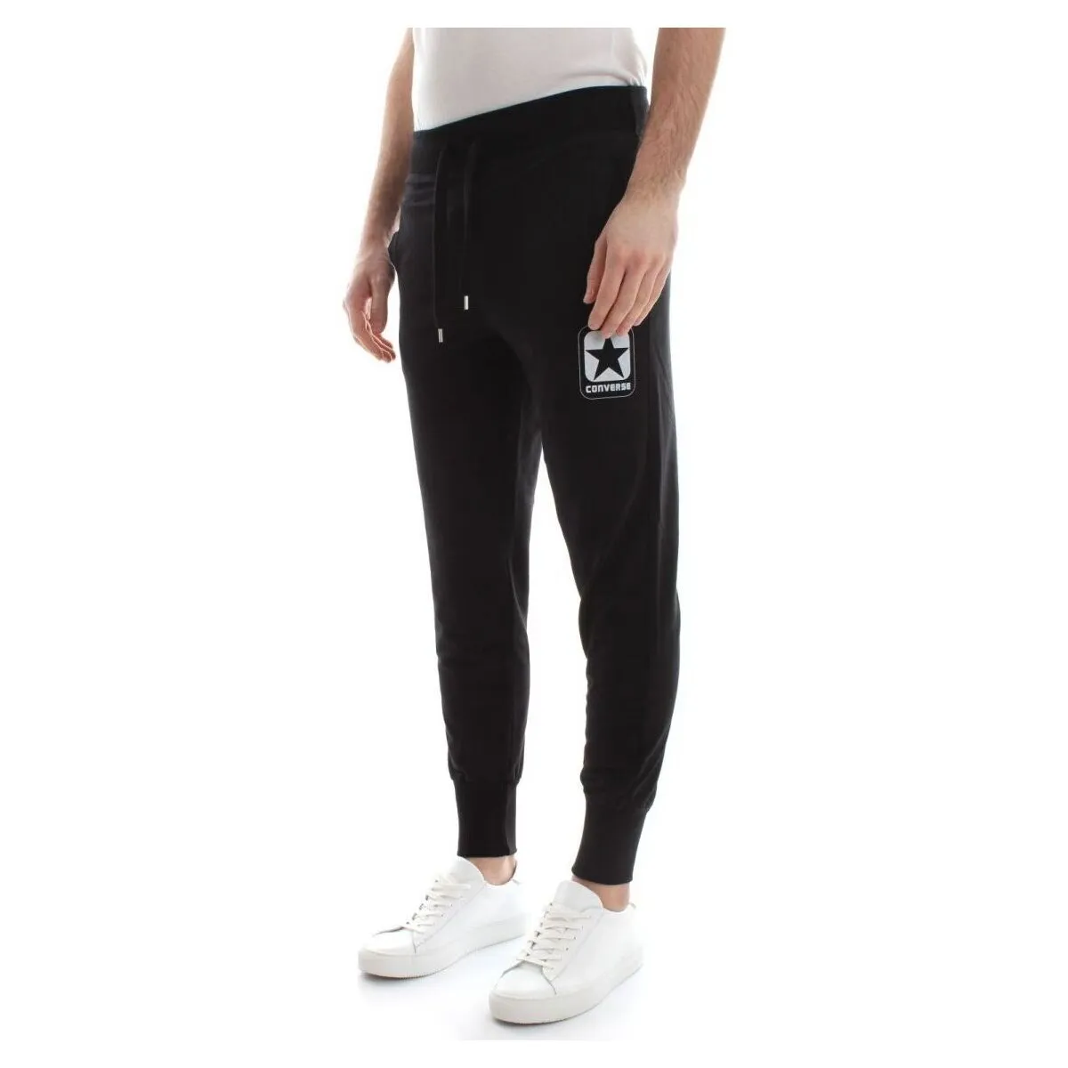 10007310 FLEECE PANTA01 BLACK