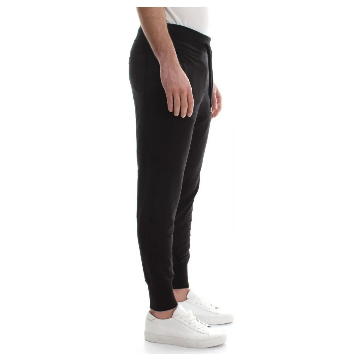 10007310 FLEECE PANTA01 BLACK