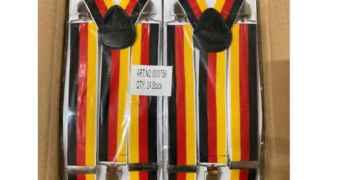 280 PIEZAS DE LA NADA TIRANTES BANDERA DE ALEMANIA NEGROROJOAMARILLO TALLA úNICA, STOCK RESTANTE COMPRAR PRODUCTOS AL POR MAYO