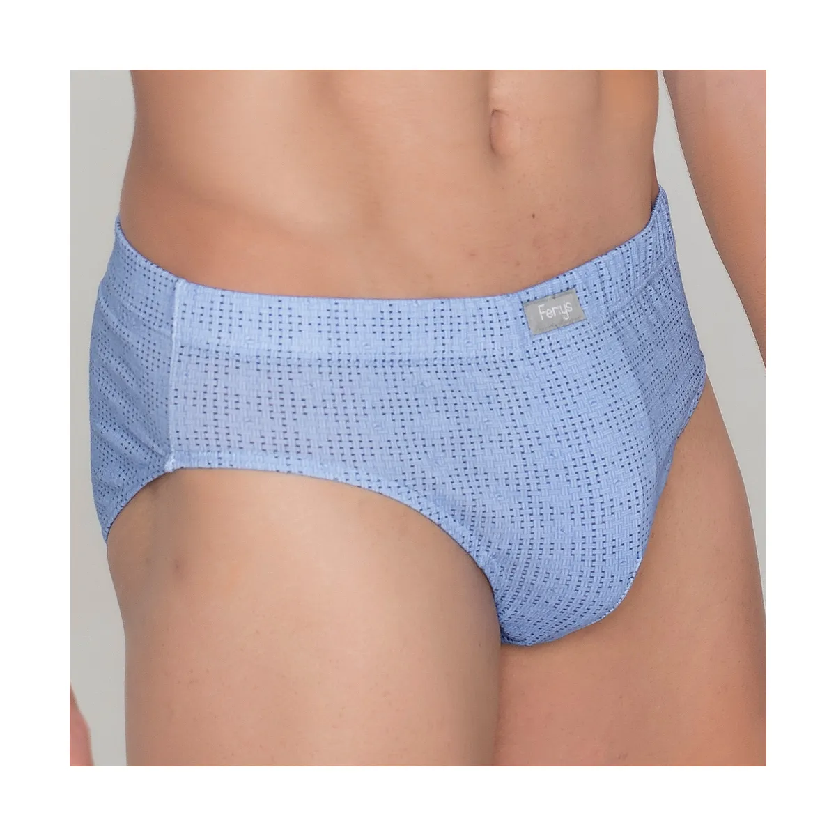 413b PACK OF 3 BLUE PRINTED AND PLAIN CLOSED SLIPS