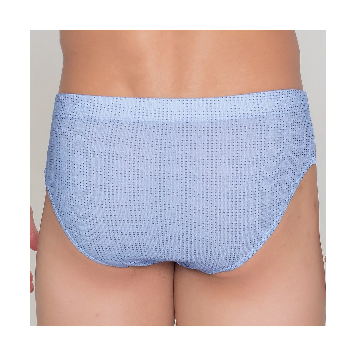 413b PACK OF 3 BLUE PRINTED AND PLAIN CLOSED SLIPS