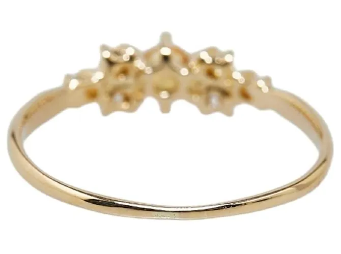 & Other Stories Anillo de Citrino en Oro Amarillo K18YG en Excelente Estado Dorado 