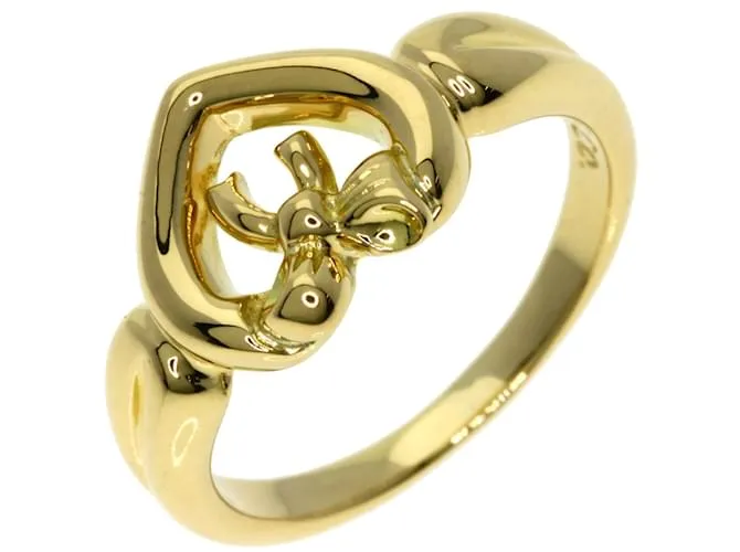 Anillo Corazón de Cinta Tiffany & Co. en Oro Amarillo de 18K 
