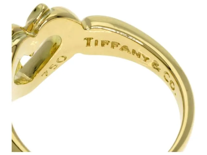 Anillo Corazón de Cinta Tiffany & Co. en Oro Amarillo de 18K 