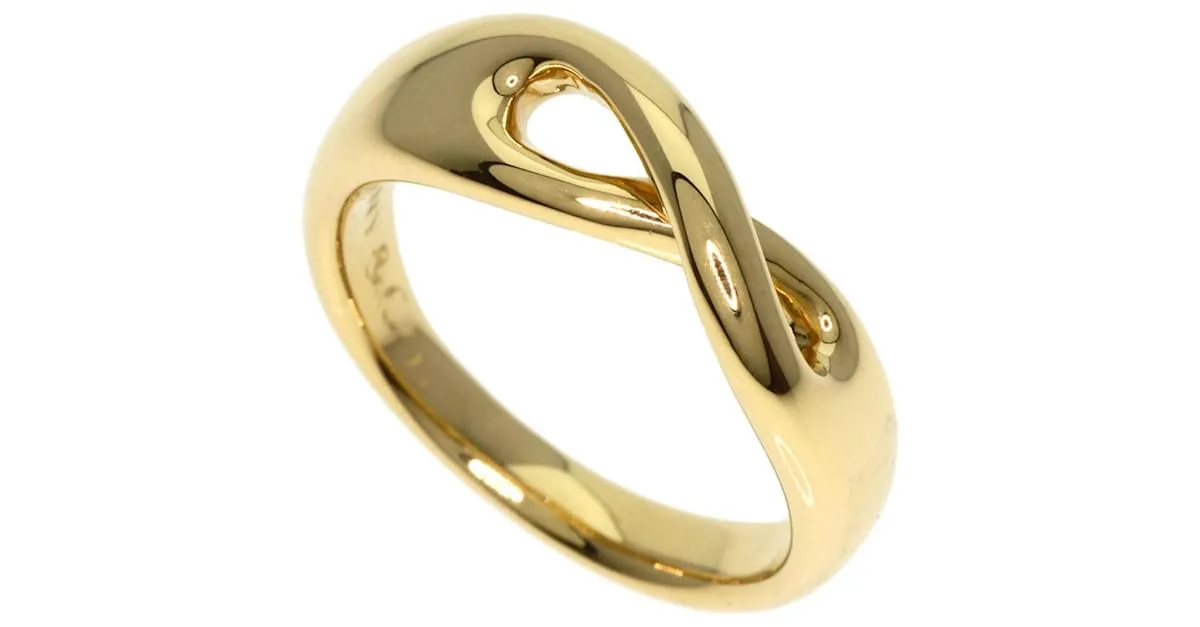 Anillo Infinito Tiffany & Co. en oro amarillo de 18K 