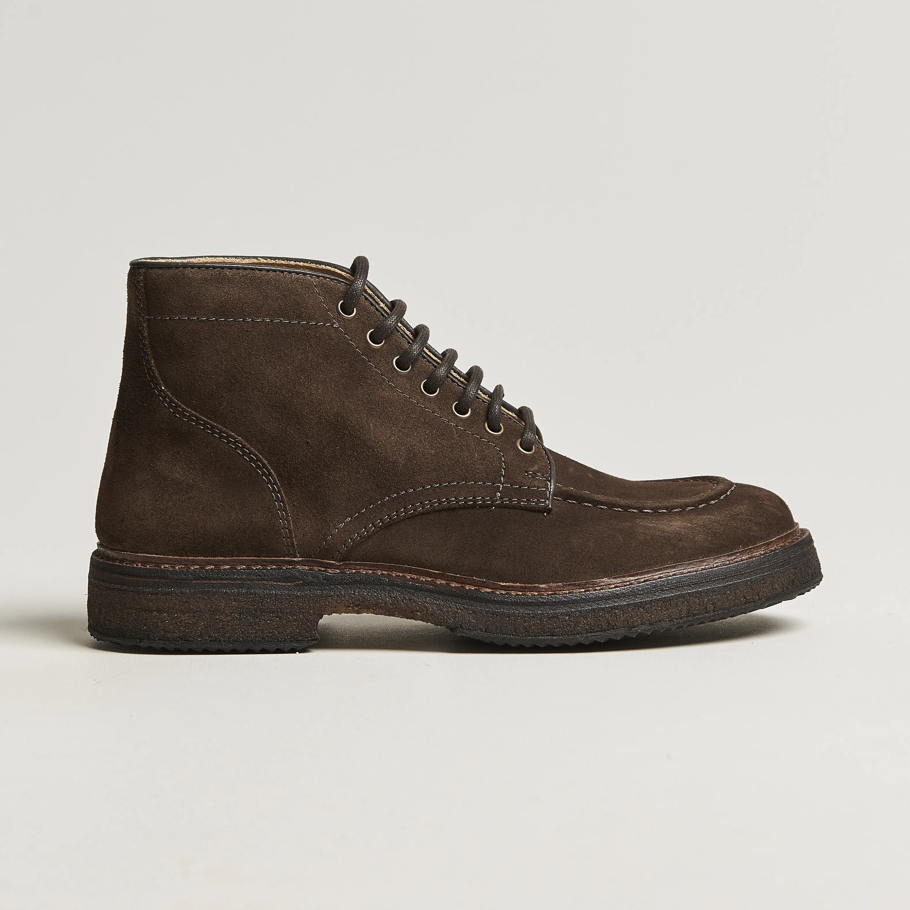 Astorflex Nuvoflex Lace Up Boot Dark Brown Suede