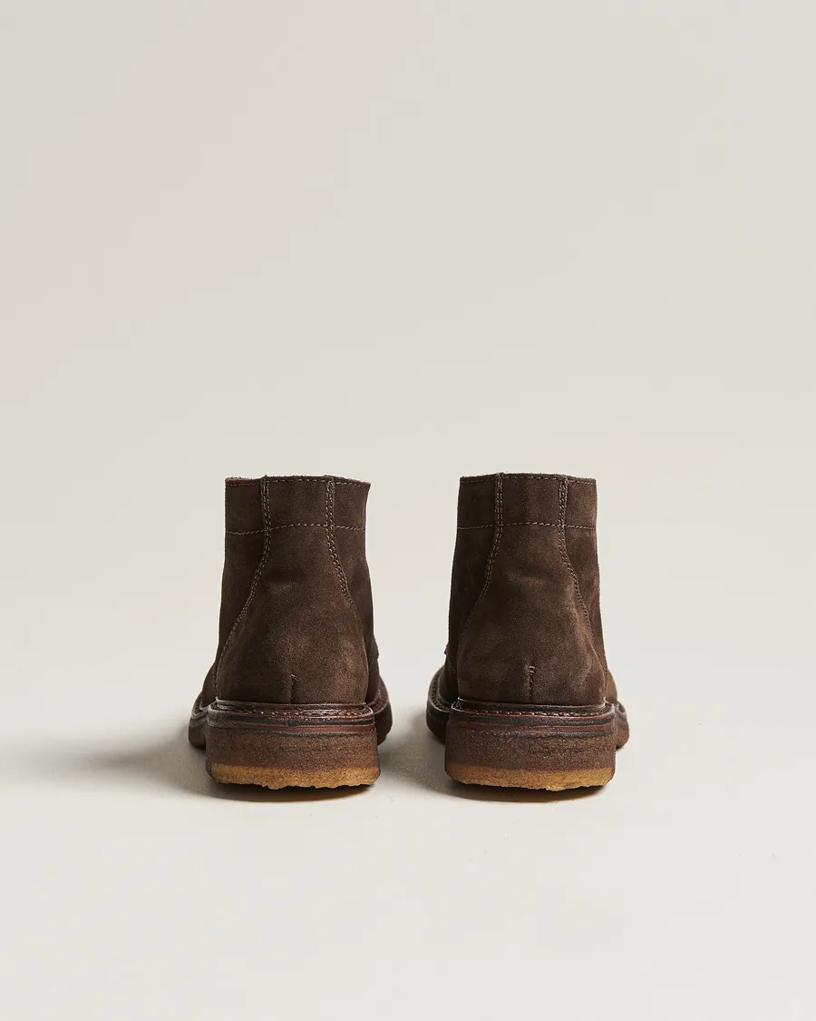 Astorflex Nuvoflex Lace Up Boot Dark Brown Suede