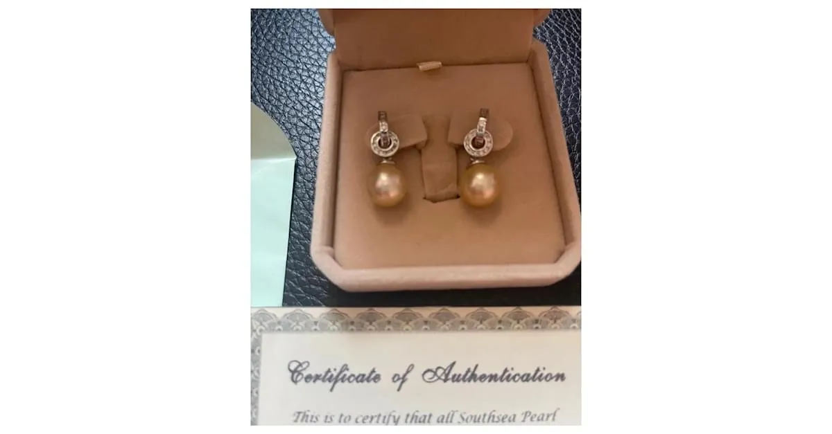 Autre Marque Aretes Amarillo 