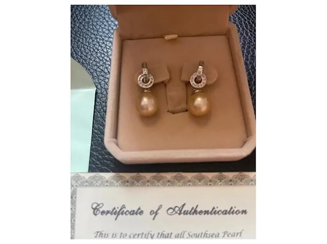 Autre Marque Aretes Amarillo 