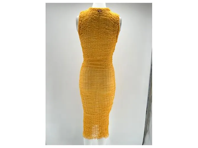 Autre Marque HANNE BLOCH Vestidos T.Poliéster Internacional S Amarillo 
