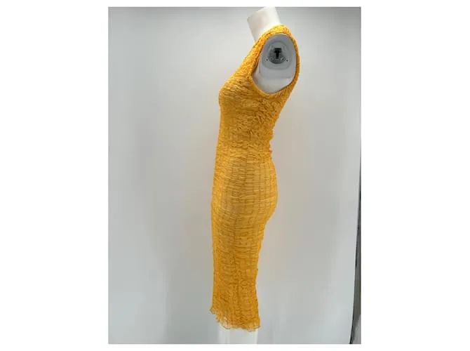Autre Marque HANNE BLOCH Vestidos T.Poliéster Internacional S Amarillo 