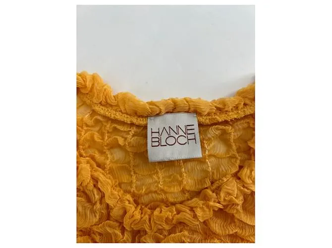 Autre Marque HANNE BLOCH Vestidos T.Poliéster Internacional S Amarillo 