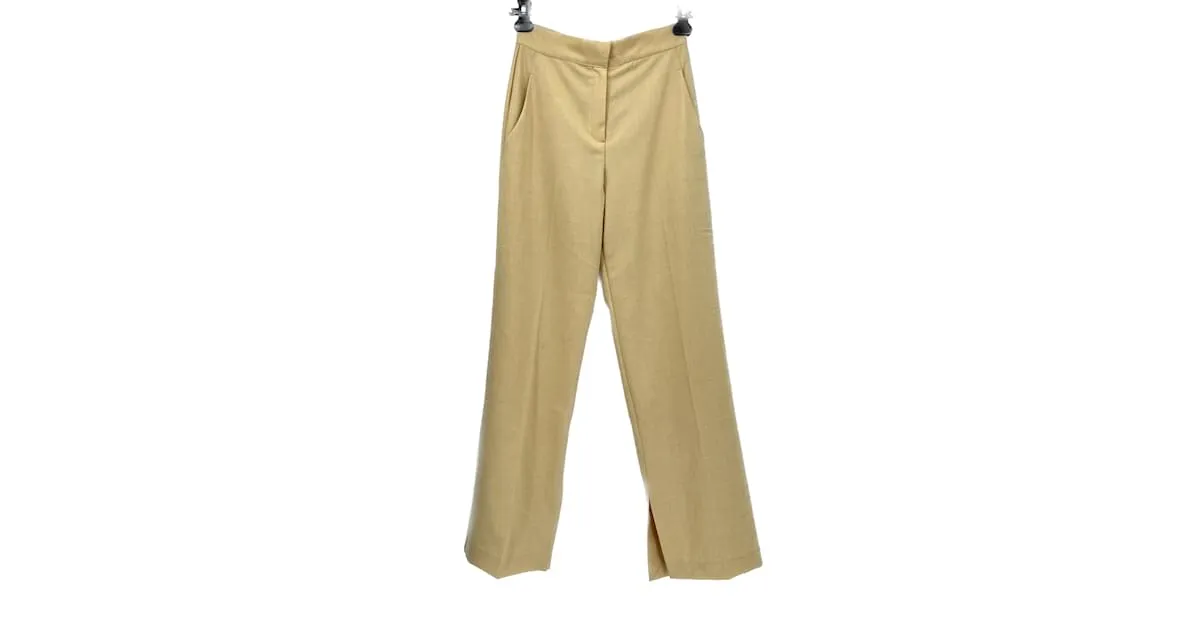 Autre Marque NO FIRMA / Pantalón UNSIGNED T.Algodón S Internacional Amarillo 