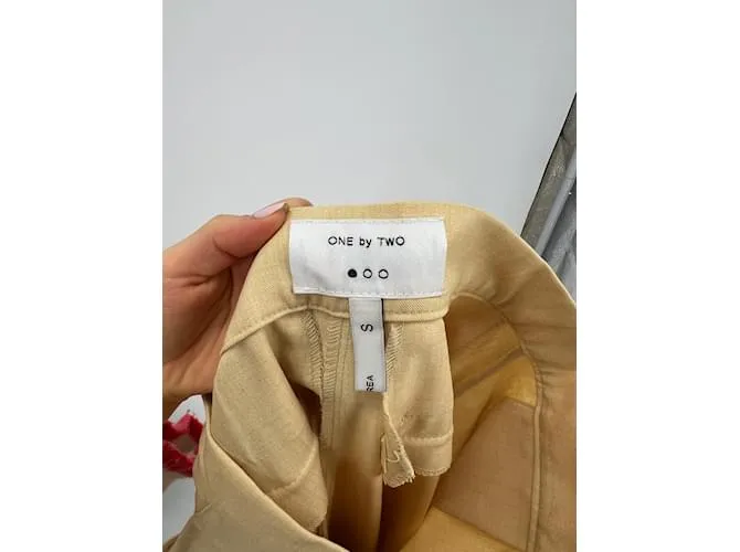Autre Marque NO FIRMA / Pantalón UNSIGNED T.Algodón S Internacional Amarillo 