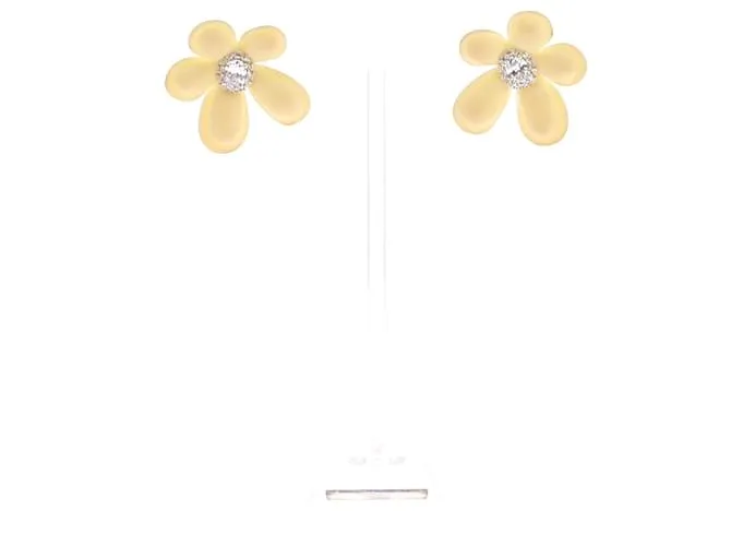 Autre Marque NO FIRMA / Pendientes SIN FIRMAR T.  metal Amarillo 