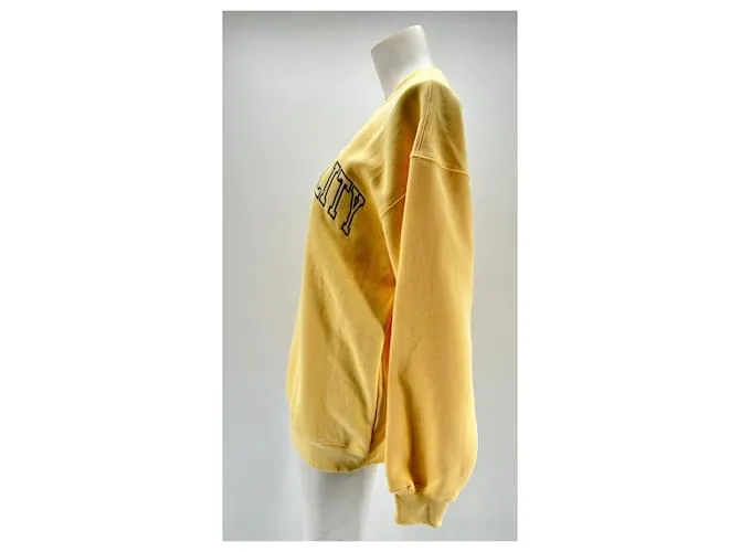 Autre Marque NO FIRMA / UNSIGNED Prendas de punto T.Internacional M Algodón Amarillo 