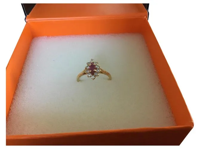Autre Marque Oro amarillo 18 K Dorado 