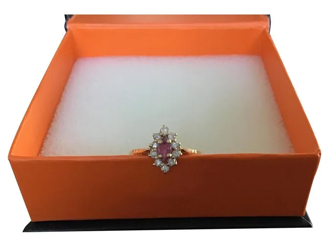 Autre Marque Oro amarillo 18 K Dorado 