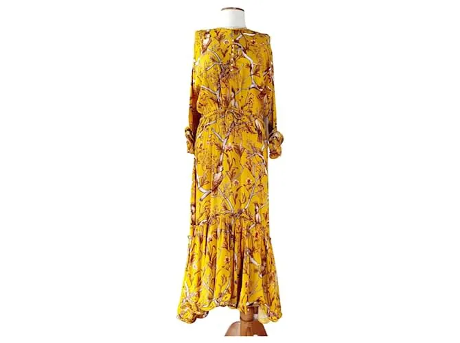 Autre Marque Vestidos Multicolor Amarillo 