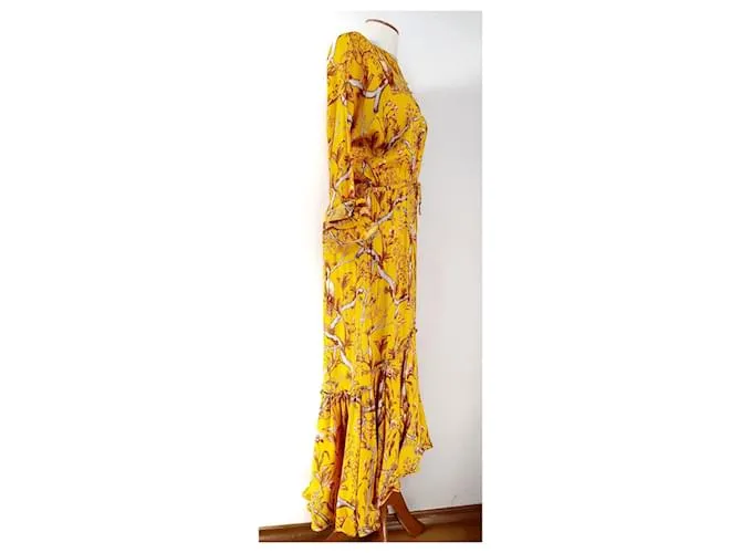 Autre Marque Vestidos Multicolor Amarillo 