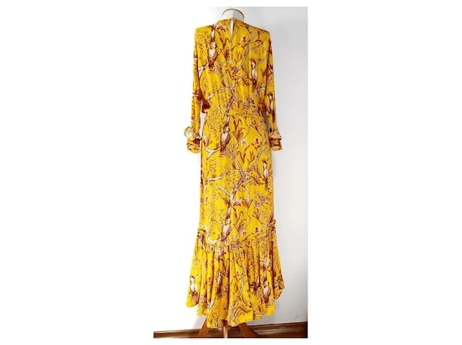 Autre Marque Vestidos Multicolor Amarillo 