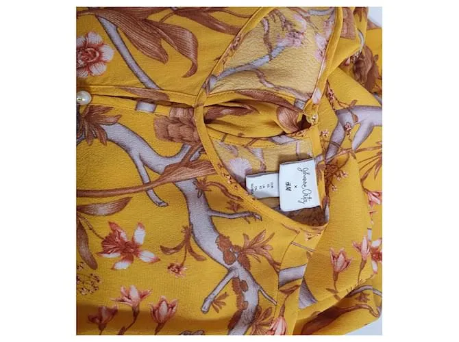 Autre Marque Vestidos Multicolor Amarillo 