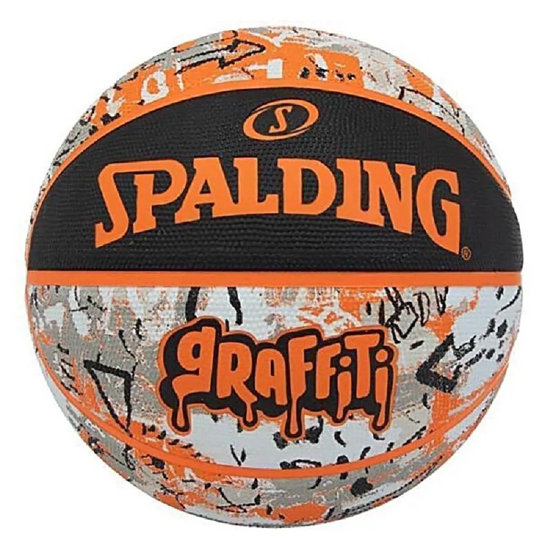 Balón Basket Spalding Orange Graffiti Rubber 84519Z