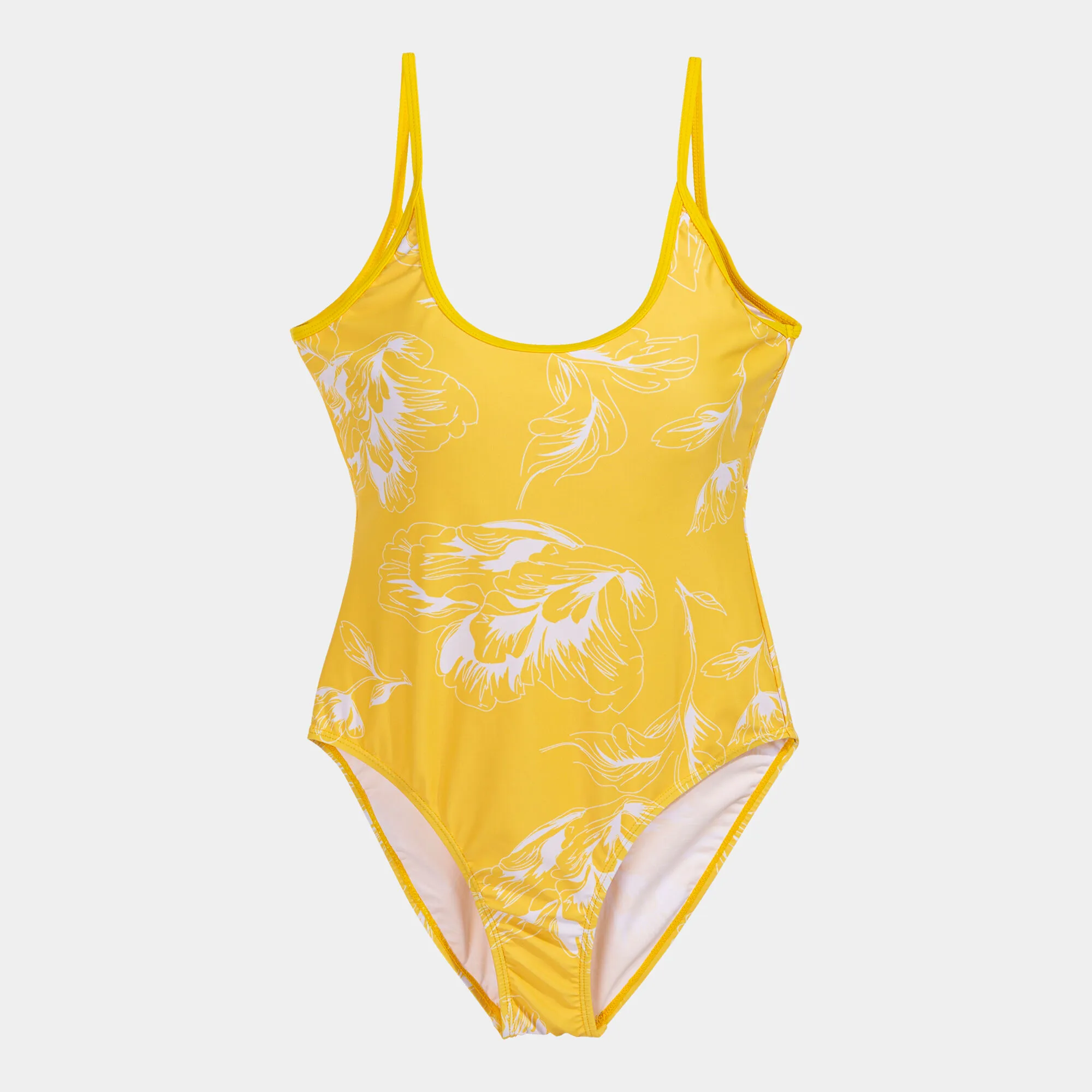 Bañador mujer Santa Mónica amarillo