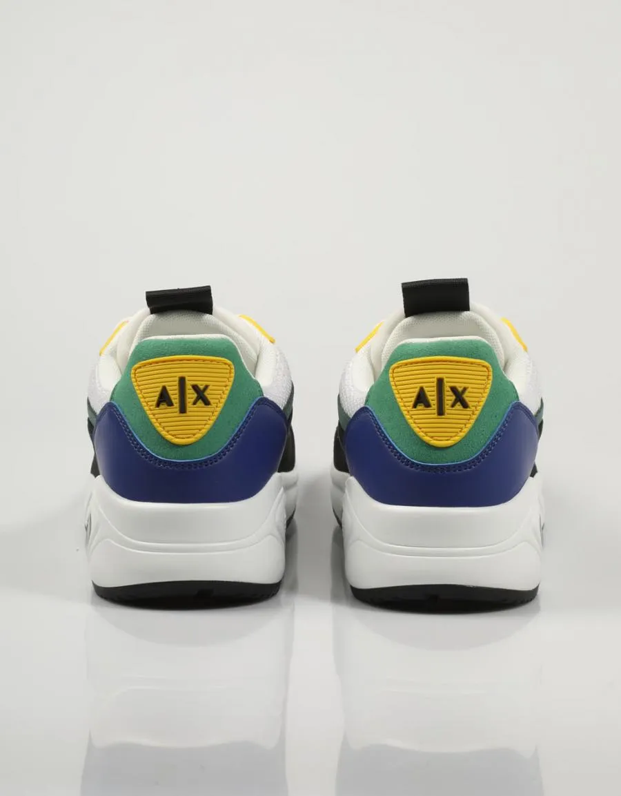  baskets ARMANI EXCHANGE Arm Xux121 en Multicolore 77901