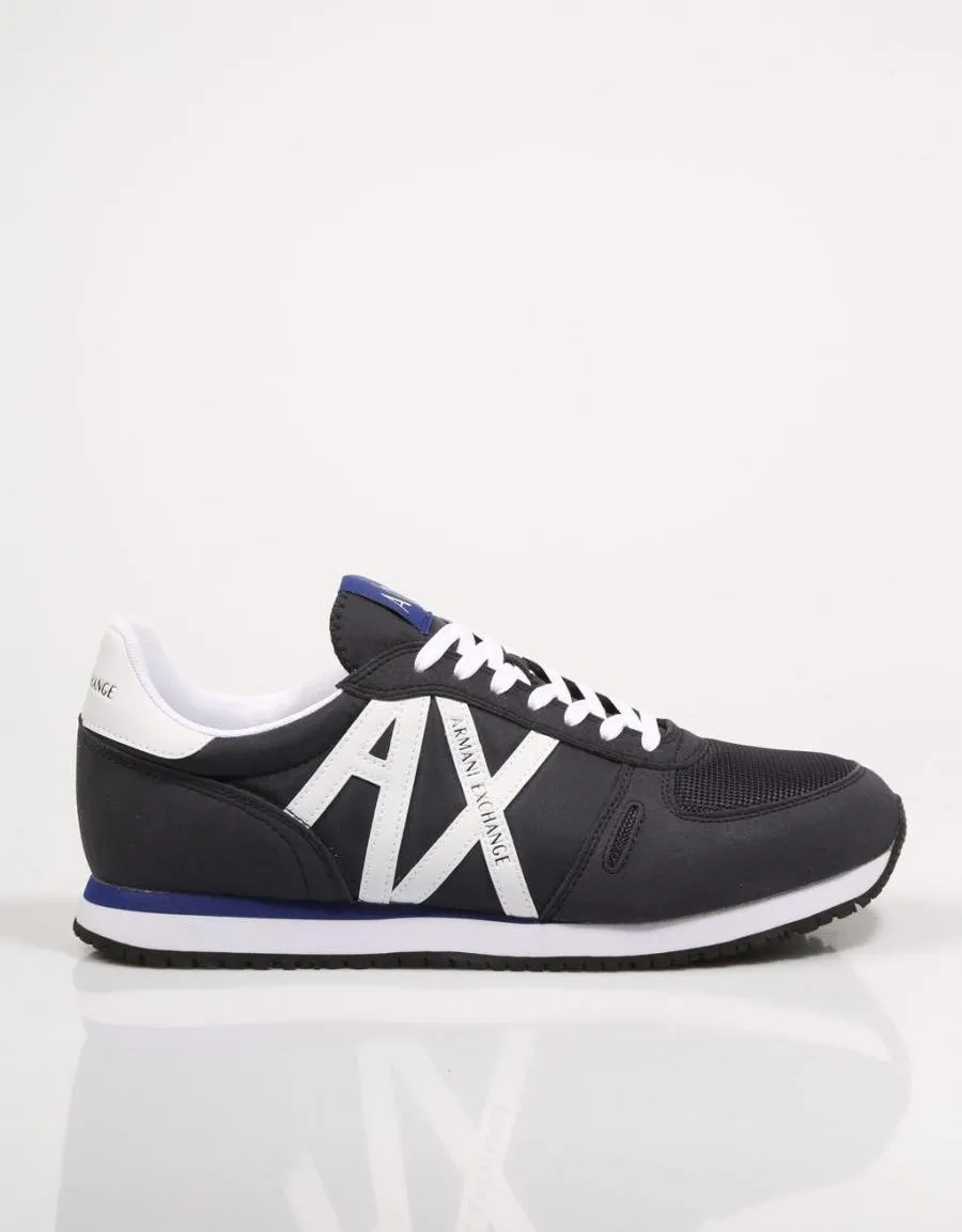  baskets ARMANI EXCHANGE Xux017 en Bleu marine 72529