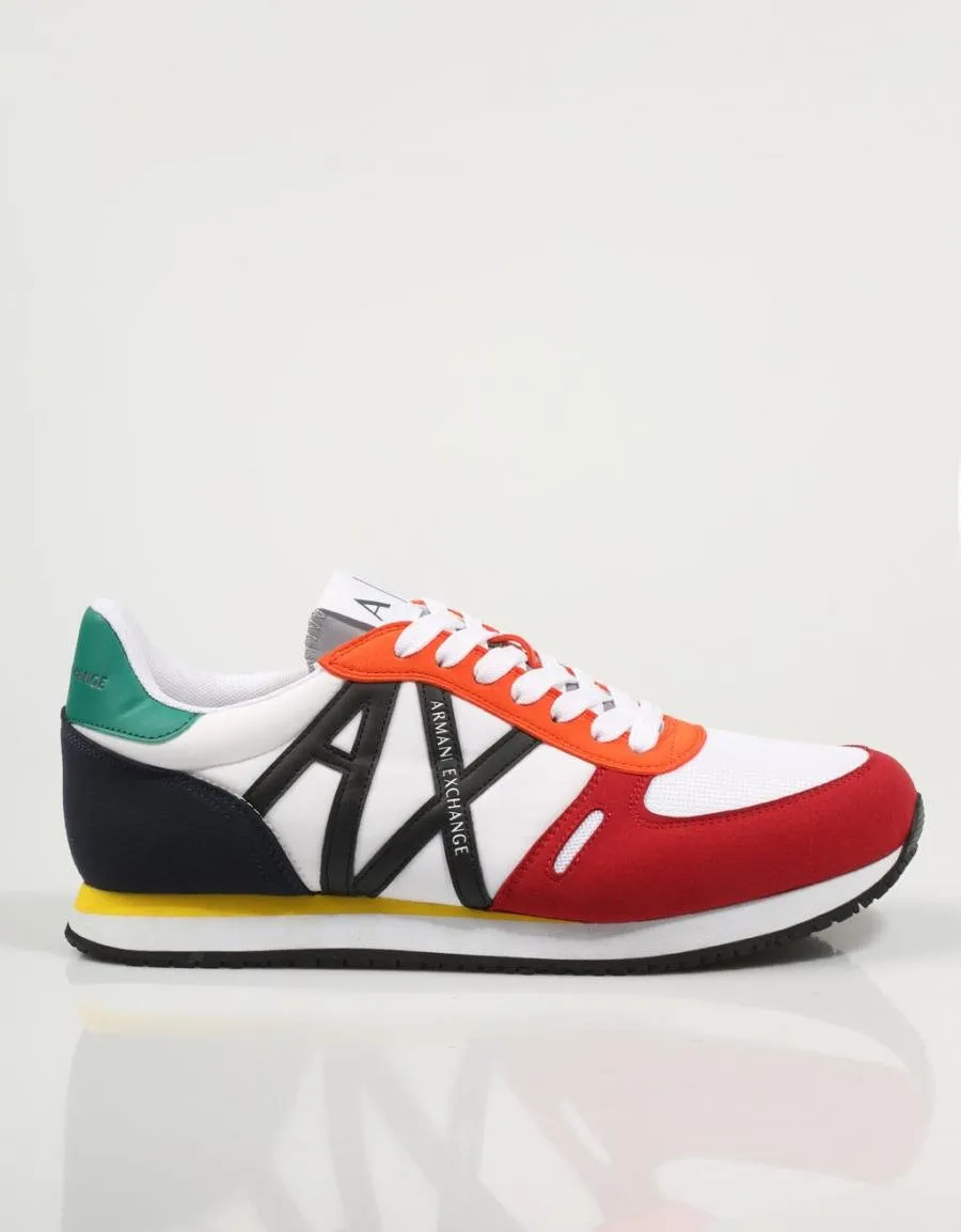  baskets ARMANI EXCHANGE Xux017 Xcc68 en Multicolore 77889