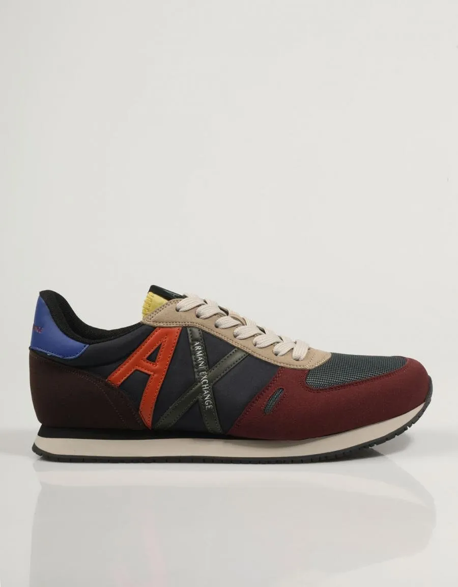  baskets ARMANI EXCHANGE Xux017 Xcc68 en Noir 83127