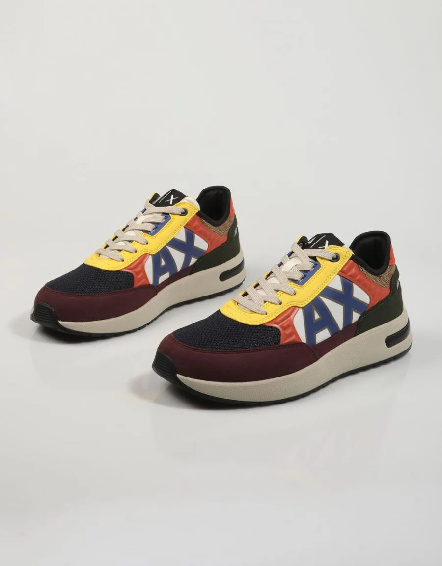  baskets ARMANI EXCHANGE Xux090 en Multicolore 83129