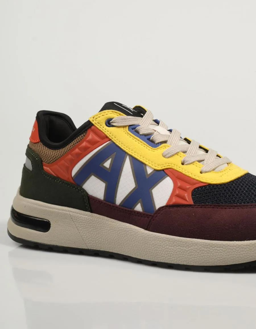  baskets ARMANI EXCHANGE Xux090 en Multicolore 83129