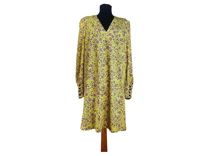 Baum und Pferdgarten Vestidos Multicolor Púrpura Amarillo 