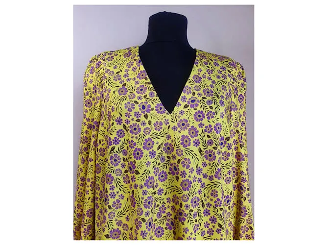 Baum und Pferdgarten Vestidos Multicolor Púrpura Amarillo 