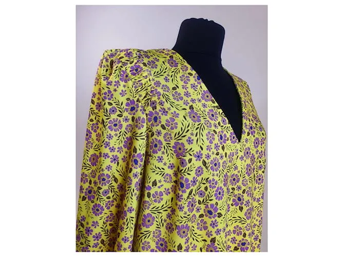 Baum und Pferdgarten Vestidos Multicolor Púrpura Amarillo 