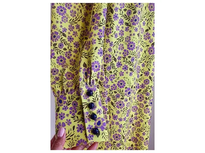 Baum und Pferdgarten Vestidos Multicolor Púrpura Amarillo 