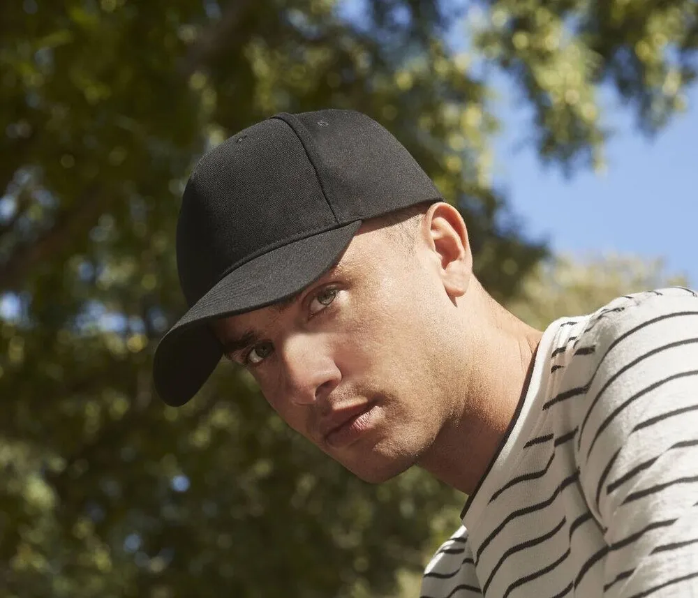 BEECHFIELD BF062N  ORGANIC COTTON 5 PANEL CAP  AZUL MARINO