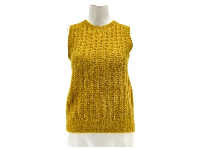 BONPOINT Camiseta de punto.Lana S Internacional Amarillo 