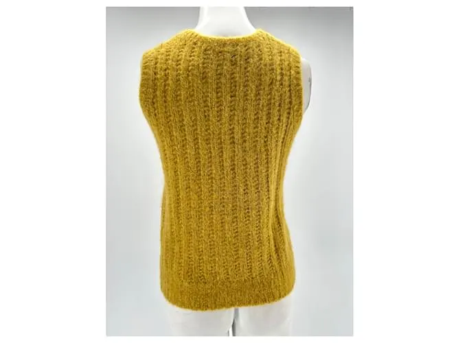 BONPOINT Camiseta de punto.Lana S Internacional Amarillo 