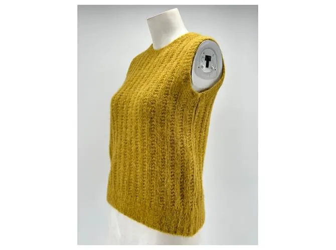BONPOINT Camiseta de punto.Lana S Internacional Amarillo 