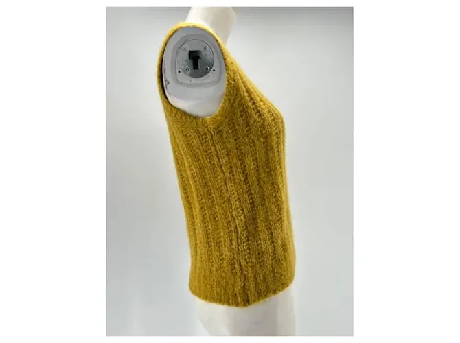 BONPOINT Camiseta de punto.Lana S Internacional Amarillo 