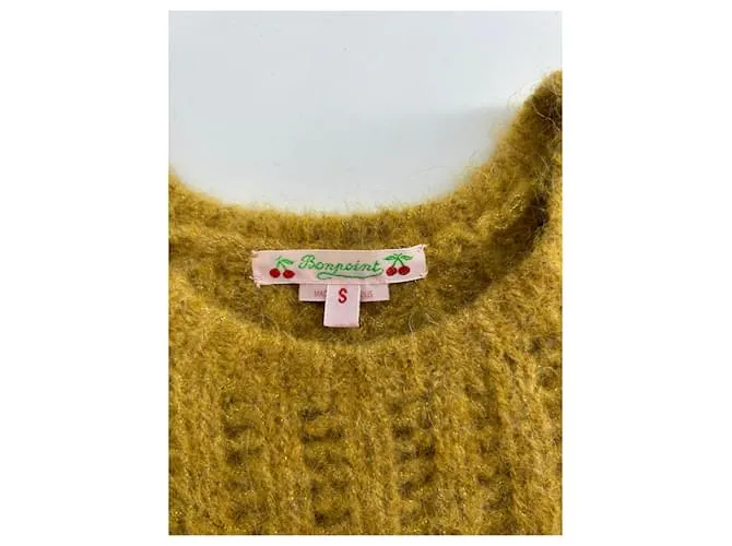 BONPOINT Camiseta de punto.Lana S Internacional Amarillo 