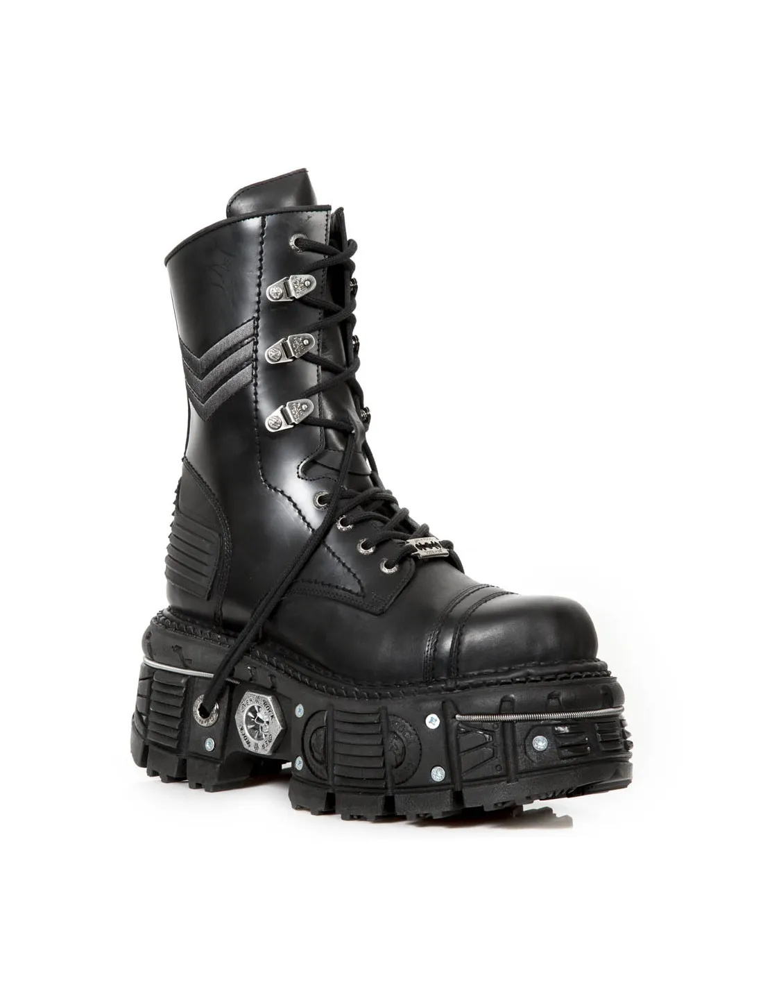 BOOT BLACK IMPERFECT  MTANK009C1