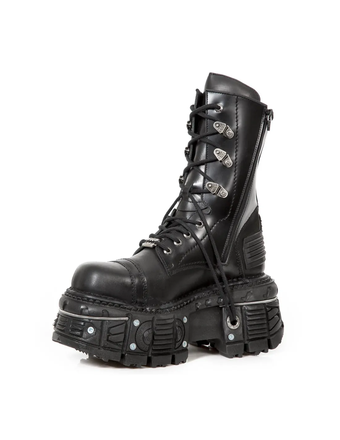 BOOT BLACK IMPERFECT  MTANK009C1
