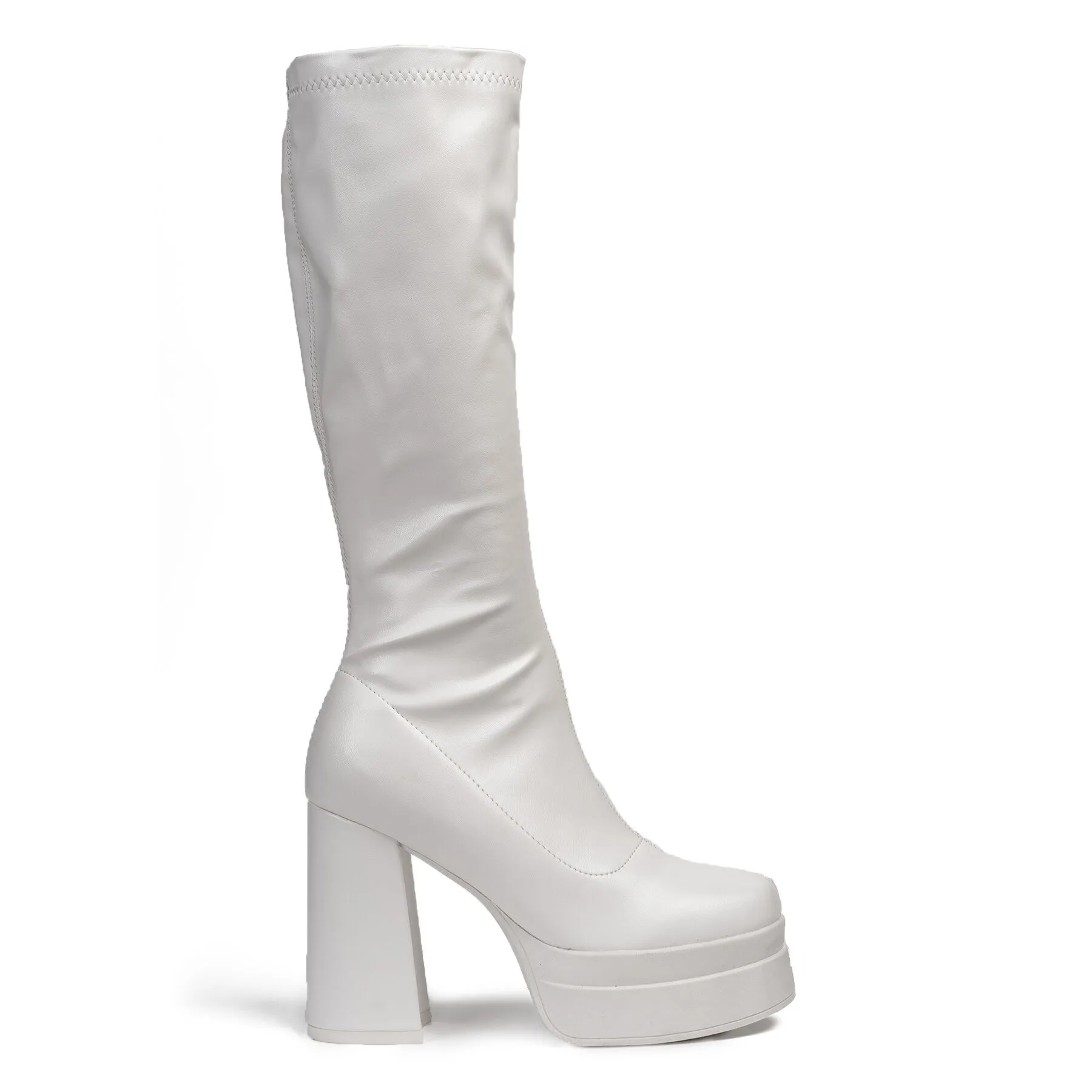 Bota Mujer Blanco Chantal Apóstol