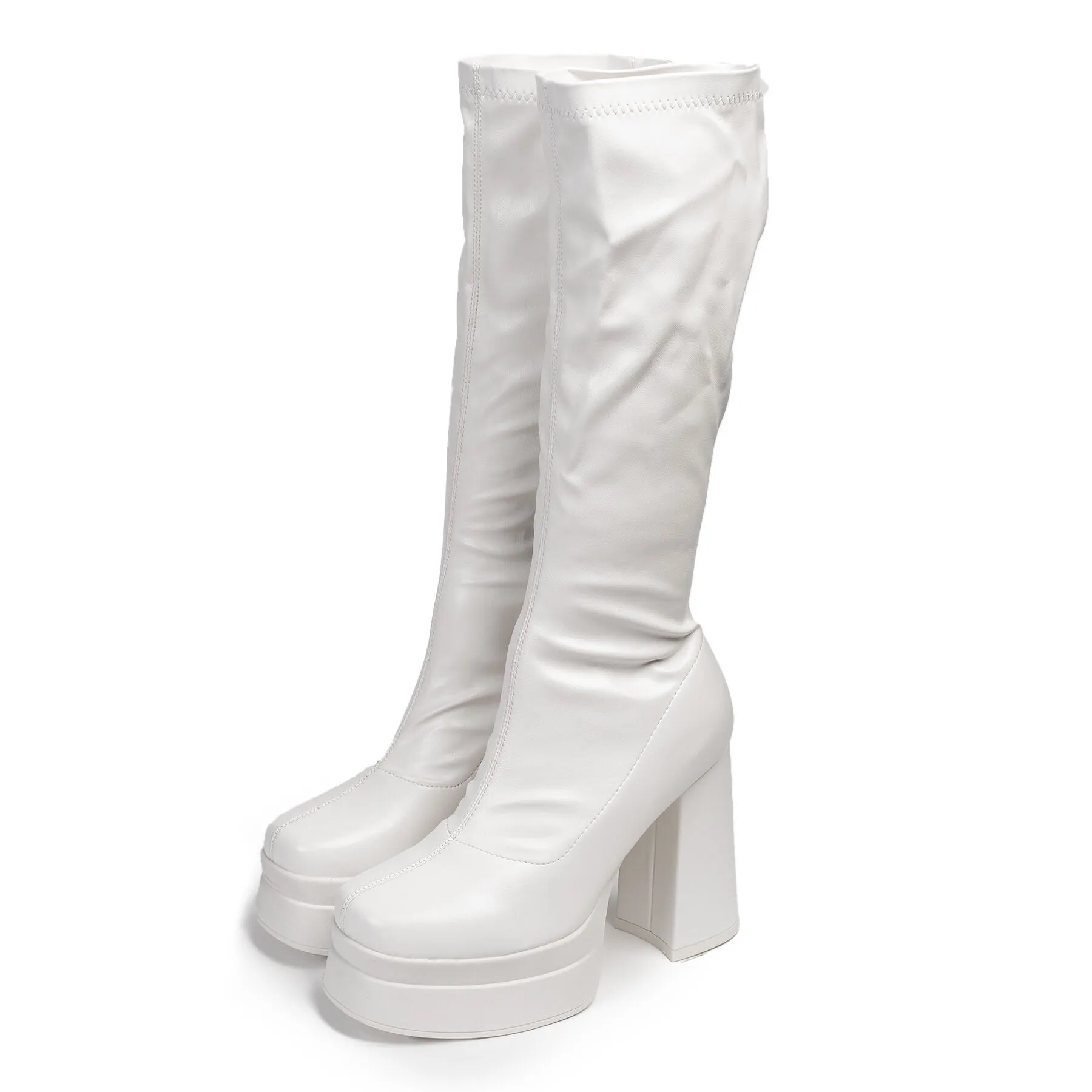 Bota Mujer Blanco Chantal Apóstol