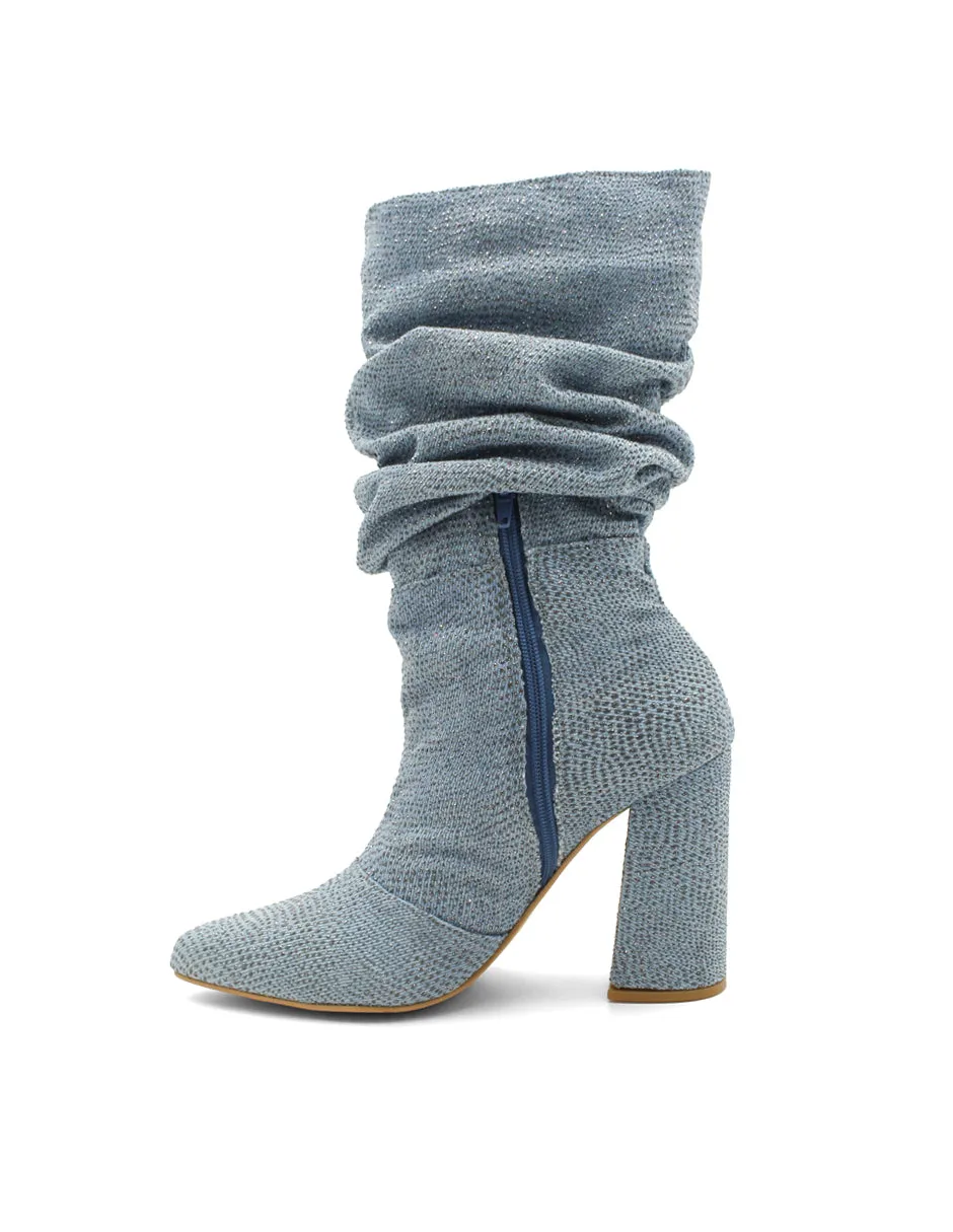 Botas casuales Exterior Textil Color Azul Para Mujer De RBCOLLECTION