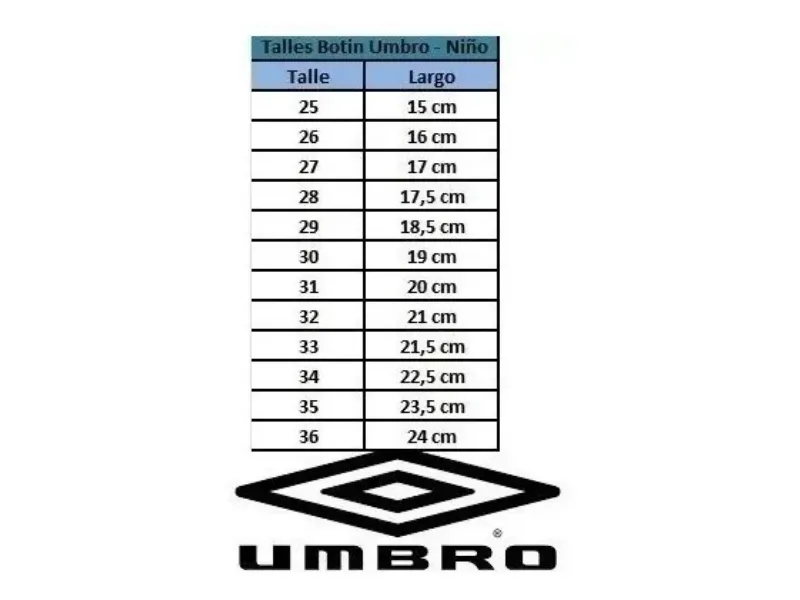 BOTIN UMBRO ADULTO FIFTY III  929977